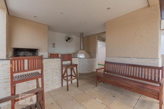 Área comum - Churrasqueira de apartamento para alugar com 2 quartos, 50m² em Jardim Ipaussurama, Campinas