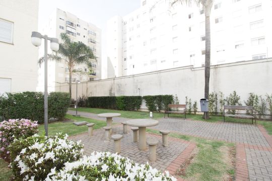 Área comum de apartamento para alugar com 2 quartos, 50m² em Vila Palmeiras, São Paulo