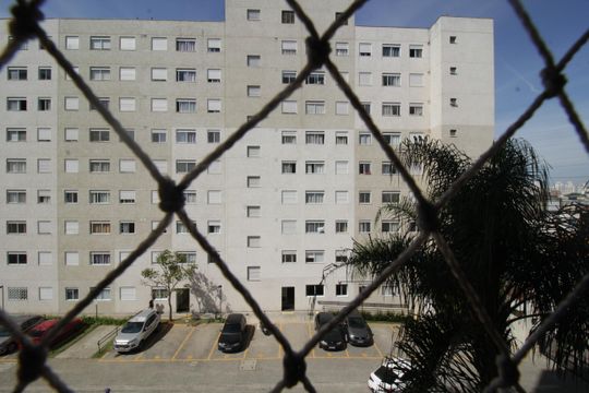 Vista quarto de apartamento para alugar com 2 quartos, 50m² em Vila Palmeiras, São Paulo