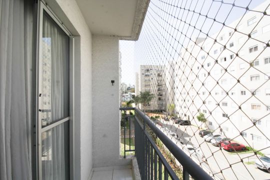 Varanda de apartamento para alugar com 2 quartos, 50m² em Vila Palmeiras, São Paulo