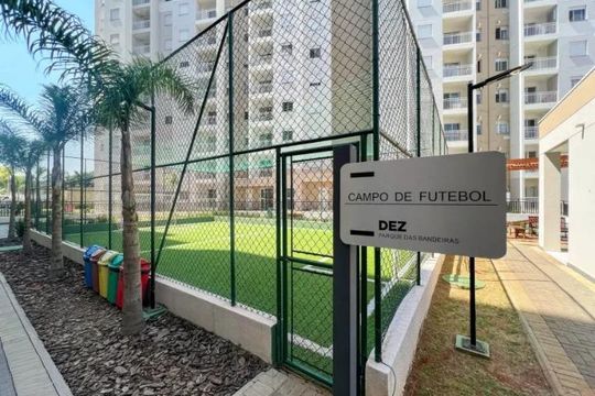 Área externa de apartamento para alugar com 2 quartos, 44m² em Jardim Ipaussurama, Campinas