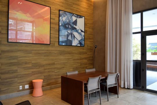 Área comum de kitnet/studio para alugar com 1 quarto, 31m² em Sumarezinho, São Paulo