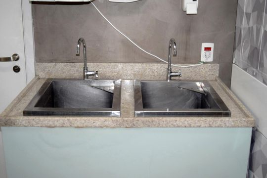 Área comum de kitnet/studio para alugar com 1 quarto, 31m² em Sumarezinho, São Paulo