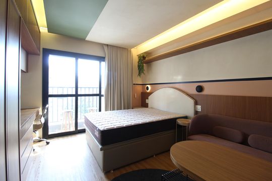 Kitnet/Studio para alugar com 1 quarto, 24m² em Indianópolis, São Paulo