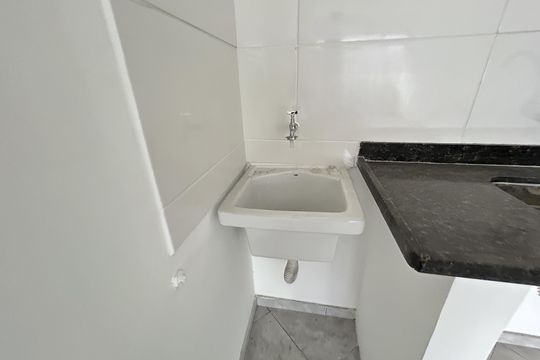 Cozinha e Área de Serviço de kitnet/studio para alugar com 1 quarto, 28m² em Pilares, Rio de Janeiro