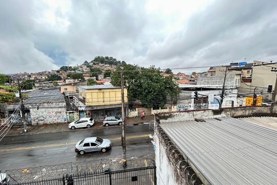 Vista da Rua de kitnet/studio para alugar com 1 quarto, 28m² em Pilares, Rio de Janeiro