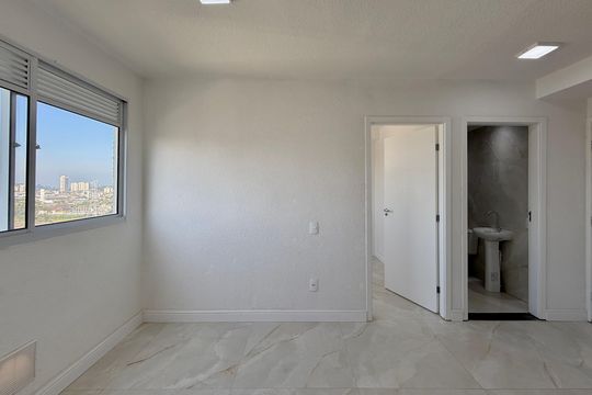 Sala de apartamento para alugar com 2 quartos, 35m² em Jardim Promissao, São Paulo