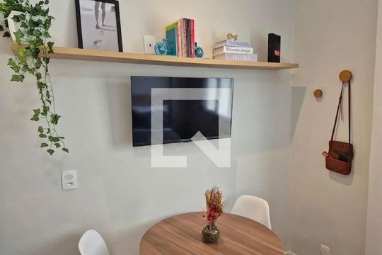 Quarto/Sala de apartamento à venda com 1 quarto, 30m² em Centro, Rio de Janeiro