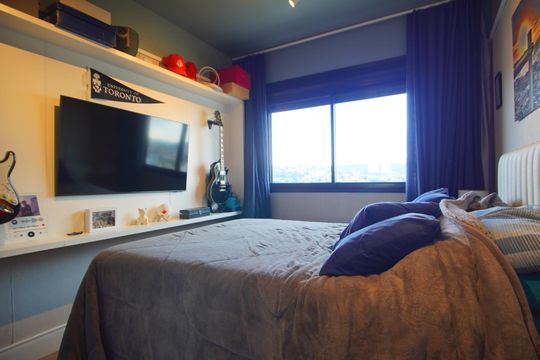 Suíte de apartamento à venda com 2 quartos, 70m² em Partenon, Porto Alegre