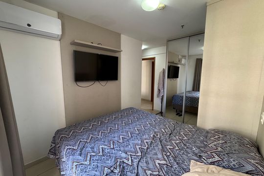 Suíte  de apartamento para alugar com 2 quartos, 72m² em Taguatinga, Brasília