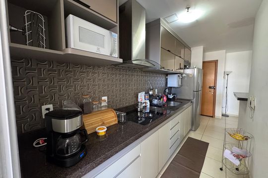 Cozinha de apartamento para alugar com 2 quartos, 72m² em Taguatinga, Brasília