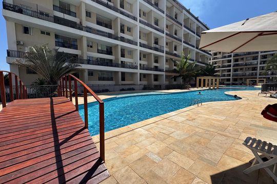Área comum - Piscina de apartamento para alugar com 2 quartos, 72m² em Taguatinga, Brasília