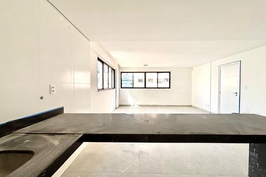 Sala/Cozinha de apartamento à venda com 3 quartos, 210m² em Gutierrez, Belo Horizonte