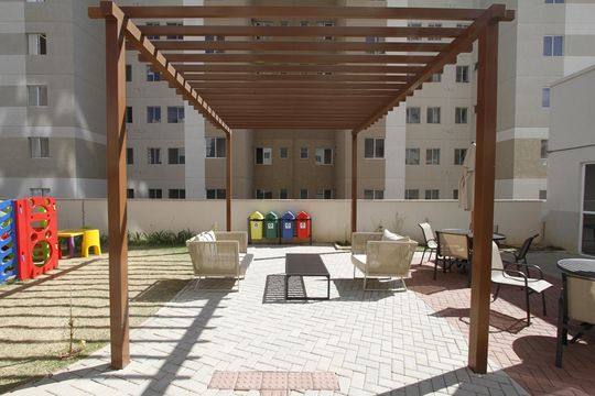 Área comum de apartamento para alugar com 2 quartos, 47m² em Palmeiras, Belo Horizonte