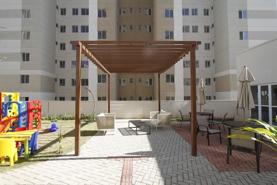 Área comum de apartamento para alugar com 2 quartos, 47m² em Palmeiras, Belo Horizonte