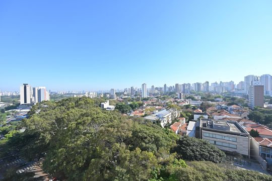 Vista da Sala de apartamento à venda com 3 quartos, 90m² em Vila Clementino, São Paulo