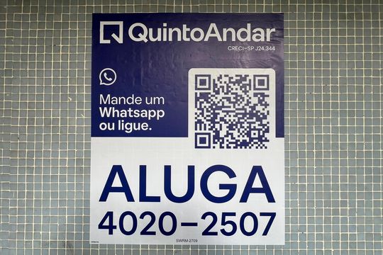 Placa SWRM-2709 de kitnet/studio para alugar com 1 quarto, 37m² em Cerqueira César, São Paulo
