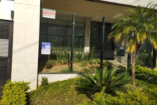 placa instalada TKIP-203 de apartamento à venda com 3 quartos, 190m² em São Jorge, Belo Horizonte