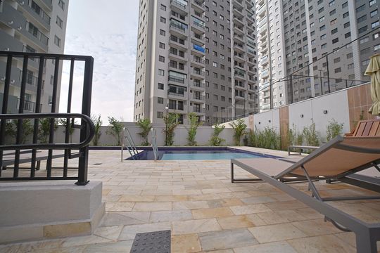 Área comum - Piscina de apartamento para alugar com 2 quartos, 40m² em Vila Campanela, São Paulo