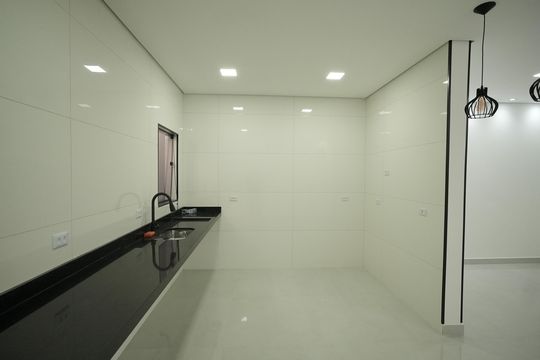 Cozinha de casa à venda com 3 quartos, 120m² em Parque Novo Oratório, Santo André