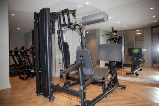 Área Comum - Academia de kitnet/studio para alugar com 1 quarto, 24m² em Farroupilha, Porto Alegre