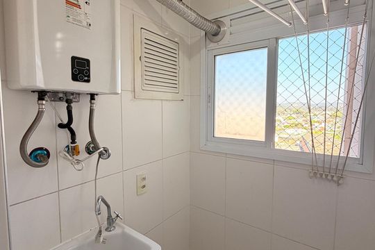 Área de Serviço de apartamento à venda com 3 quartos, 62m² em Vila Rami, Jundiaí