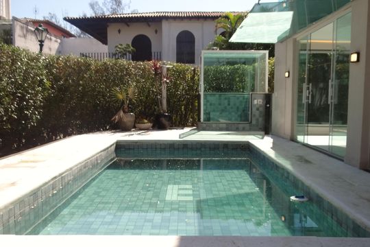 Área comum - Piscina de casa de condomínio à venda com 7 quartos, 384m² em Barra da Tijuca, Rio de Janeiro