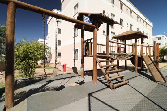 Área comum - Playground de apartamento para alugar com 2 quartos, 45m² em Shopping Park, Uberlândia
