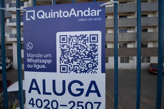 Placa de kitnet/studio para alugar com 1 quarto, 36m² em Asa Norte, Brasília