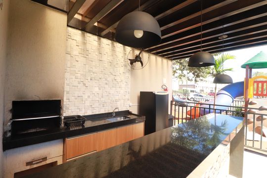 Área gourmet  de apartamento para alugar com 2 quartos, 52m² em Planalto Verde, Ribeirão Preto