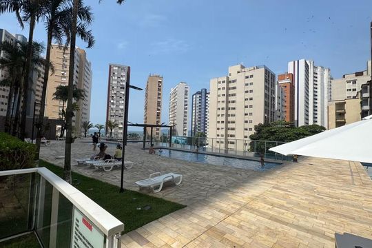 Área externa de apartamento para alugar com 4 quartos, 134m² em José Menino, Santos