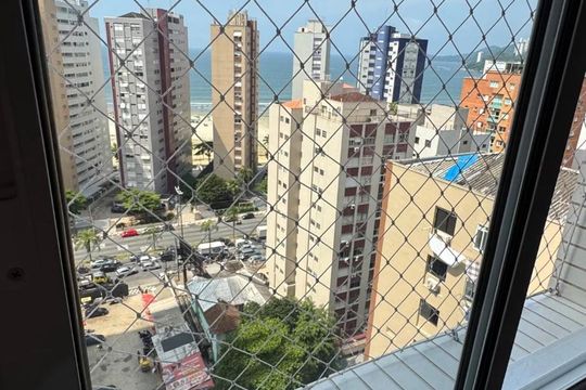 Vista de apartamento para alugar com 4 quartos, 134m² em José Menino, Santos