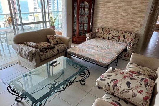 Sala de apartamento para alugar com 4 quartos, 134m² em José Menino, Santos
