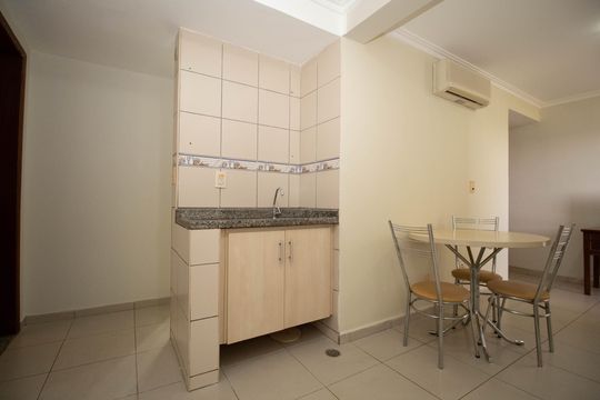 Cozinha de apartamento para alugar com 2 quartos, 63m² em Asa Norte, Brasília