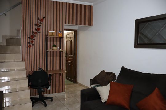 Sala de casa à venda com 2 quartos, 96m² em Vila Santa Clara, São Paulo