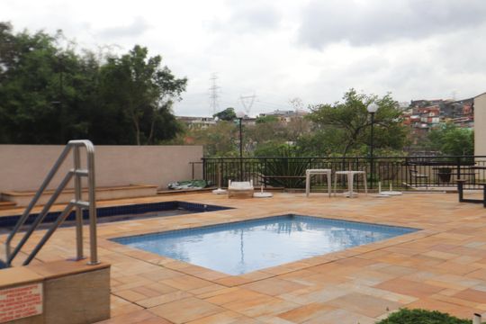 Área comum - Piscina de apartamento para alugar com 2 quartos, 49m² em Parque São Lourenço, São Paulo