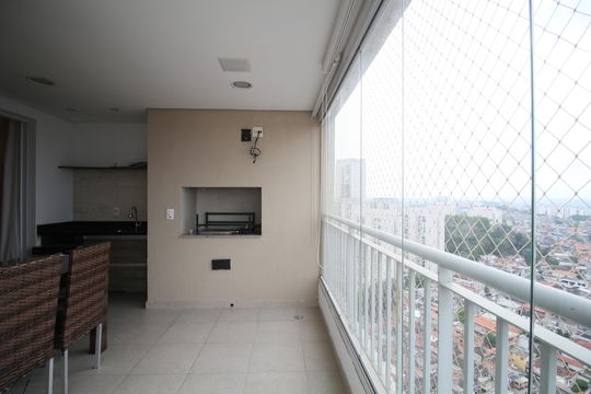 Varanda Sala de apartamento para alugar com 3 quartos, 84m² em Vila Suzana, São Paulo