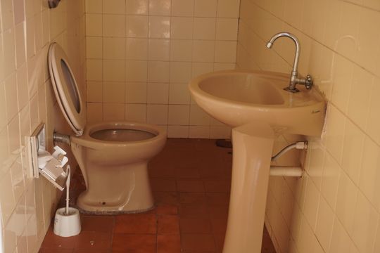 Edícula - Banheiro de casa para alugar com 4 quartos, 240m² em Jardim Paraiso, São Carlos
