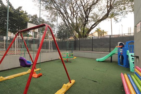 Área Comum - Playground de apartamento para alugar com 3 quartos, 59m² em Vila Valparaíso, Santo André