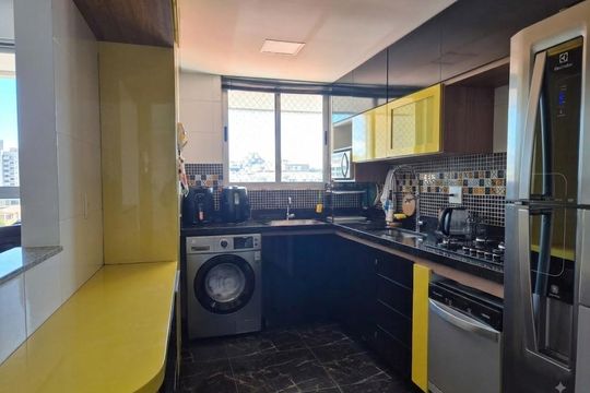 Cozinha de apartamento para alugar com 2 quartos, 65m² em Nova Vista, Belo Horizonte