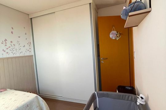 Quarto de apartamento para alugar com 2 quartos, 65m² em Nova Vista, Belo Horizonte