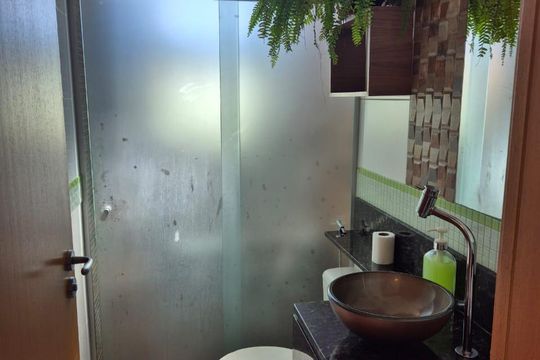 Banheiro de apartamento para alugar com 2 quartos, 65m² em Nova Vista, Belo Horizonte