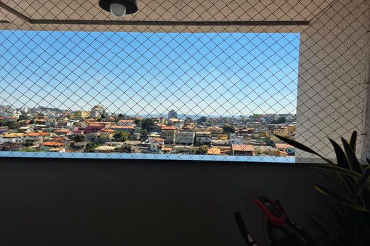 Varanda de apartamento para alugar com 2 quartos, 65m² em Nova Vista, Belo Horizonte