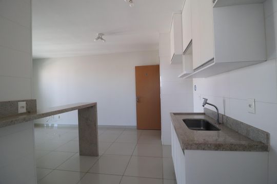 Cozinha de apartamento para alugar com 1 quarto, 63m² em Centro, Uberlândia