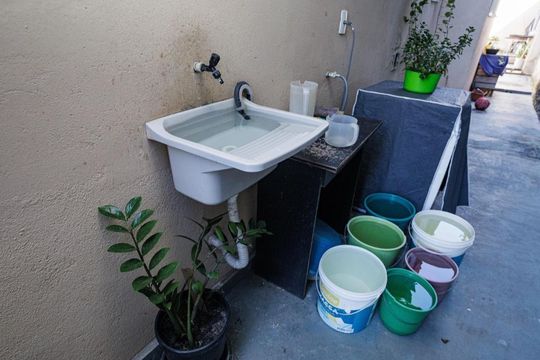 Área de serviço de casa para alugar com 2 quartos, 94m² em Santíssimo, Rio de Janeiro