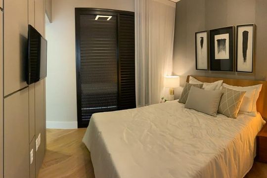 Quarto de casa de condomínio à venda com 3 quartos, 130m² em Parque Taquaral, Campinas