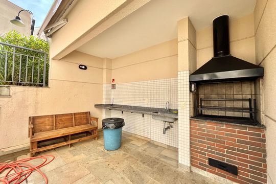 Área comum - Churrasqueira de apartamento à venda com 3 quartos, 75m² em Vila Guarani (zona Sul), São Paulo
