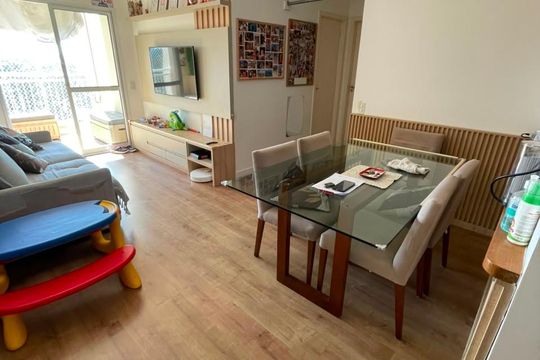 Sala de apartamento à venda com 2 quartos, 69m² em Engordadouro, Jundiaí