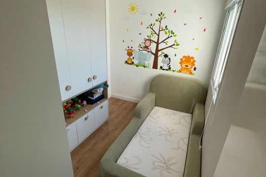 Quarto de apartamento à venda com 2 quartos, 69m² em Engordadouro, Jundiaí