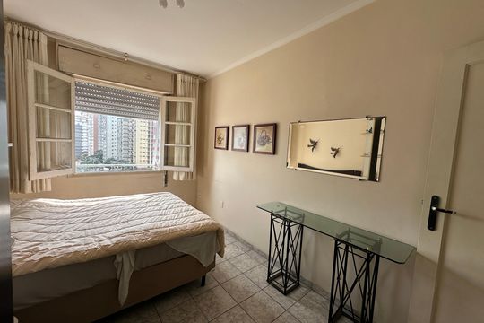 Quarto de apartamento para alugar com 1 quarto, 44m² em Vila Jaguara, São Vicente